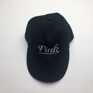 PINK Victoria's Secret Wool Black Hat One Size